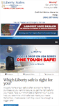 Mobile Screenshot of libertysafesofnorthflorida.com